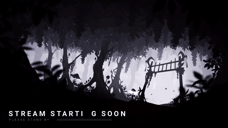 Personal Starting Soon screen.「2022」