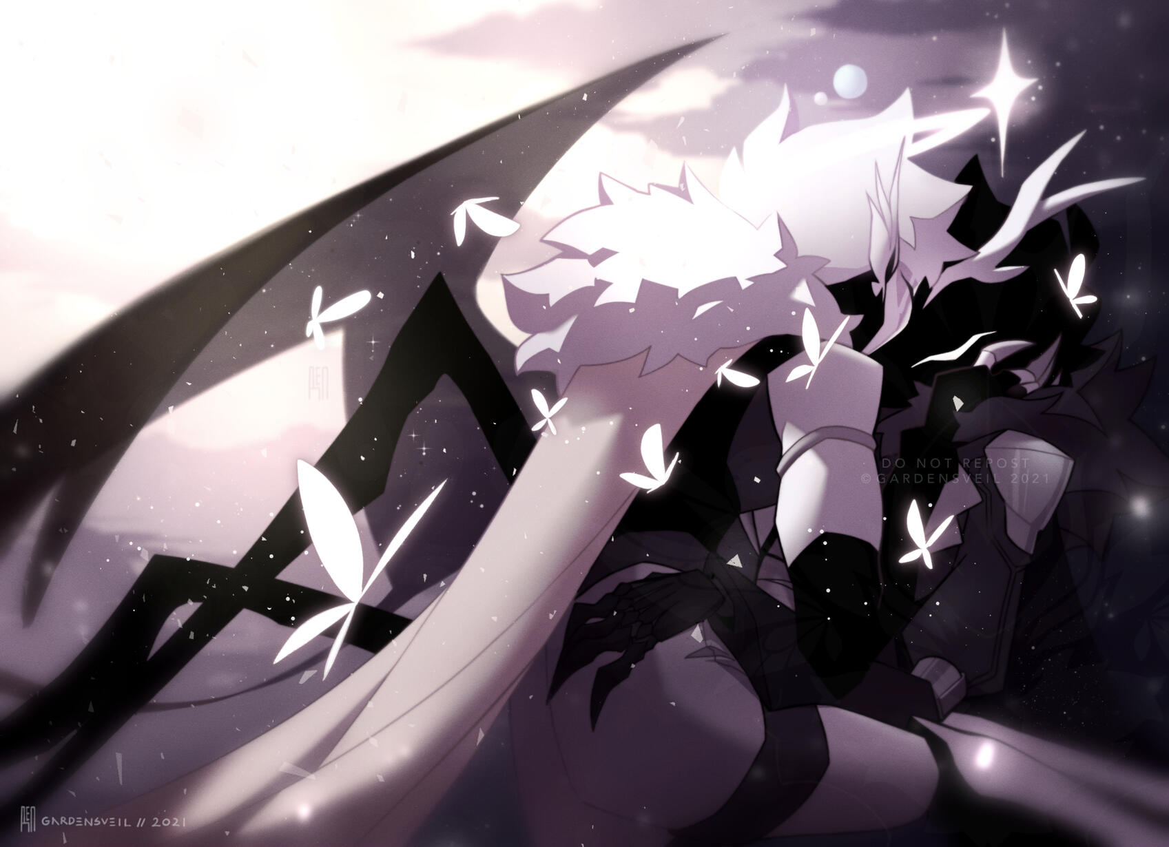 I found eternity/infinity in you, 🤍🖤「2021」