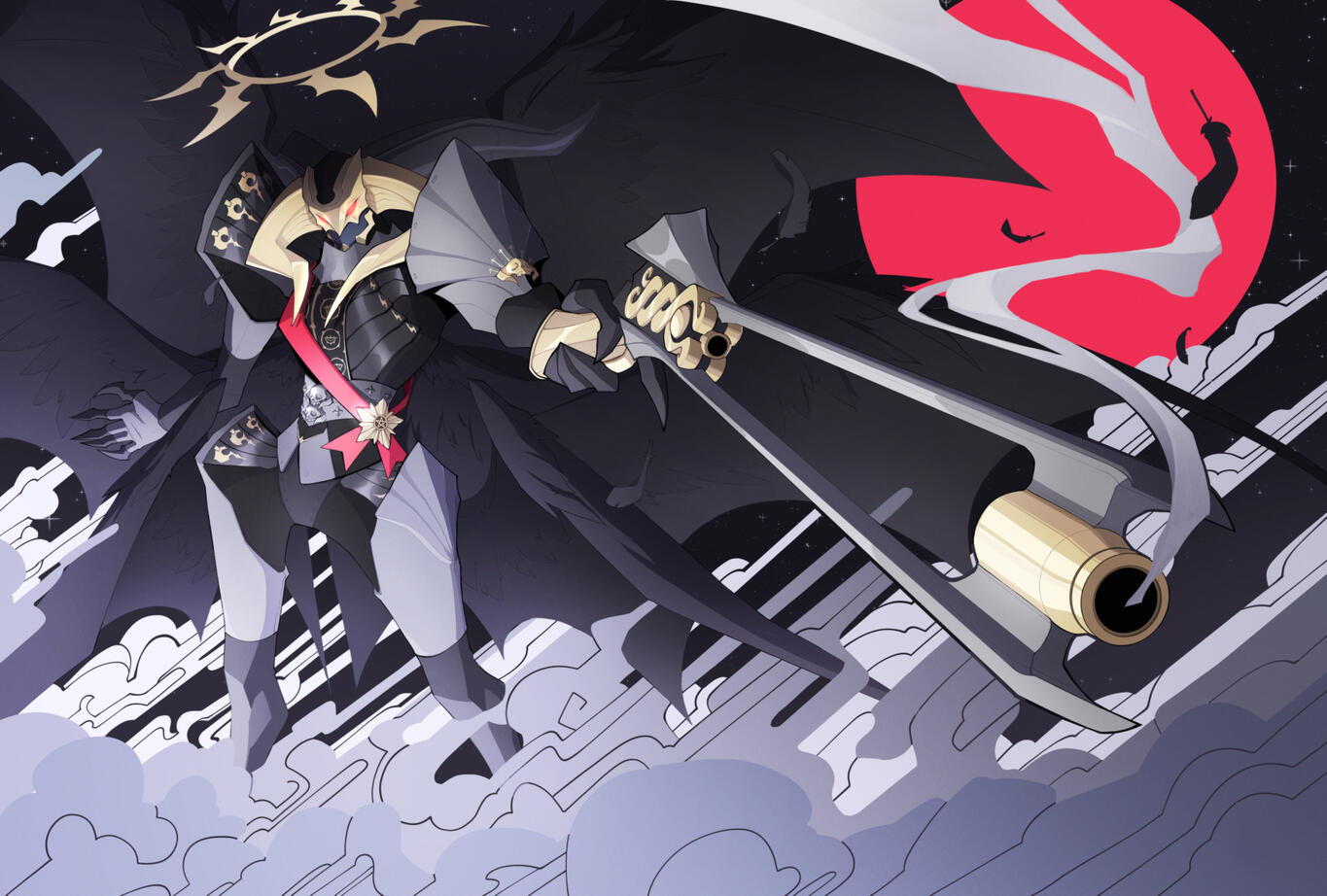 Spread piece for the Persona Animus x Anima zine.「2019」