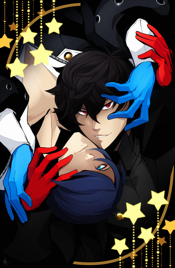 Piece for the P5 Hope and Desire zine.「2017」