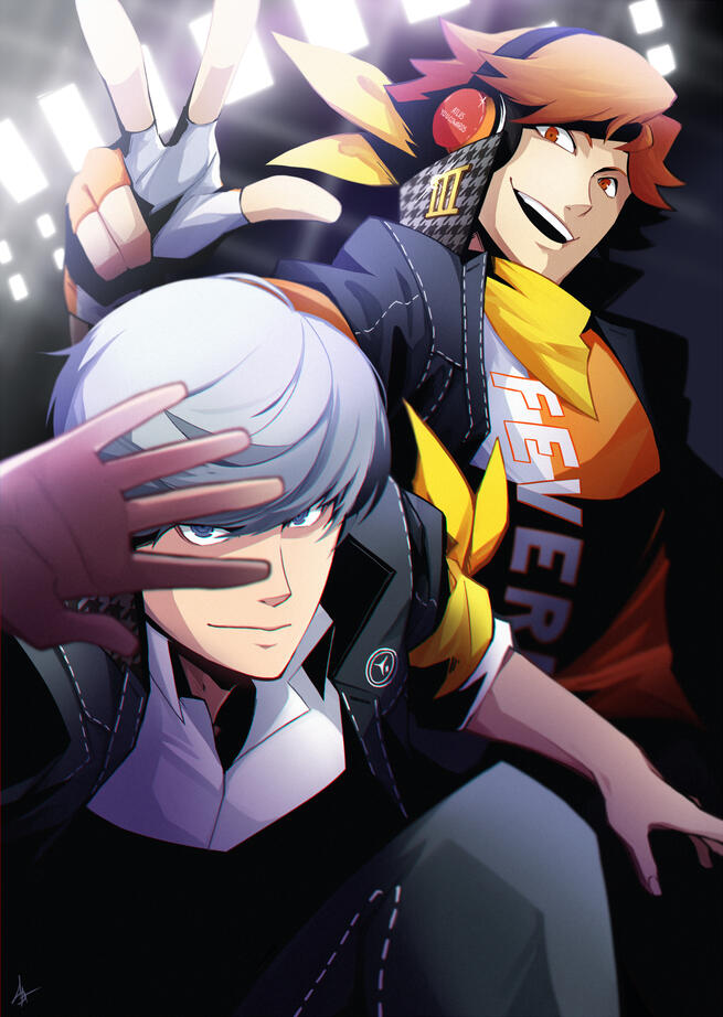 Piece for the P4 Your Affection zine.「2017」
