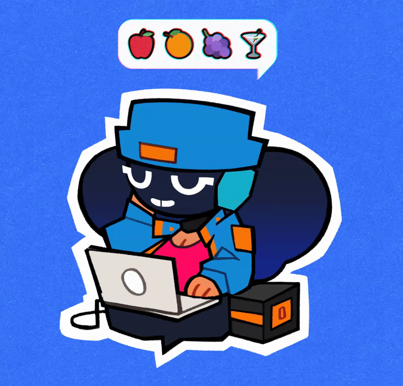 Animation used for the KCBBQ pre-release songs.「2023」